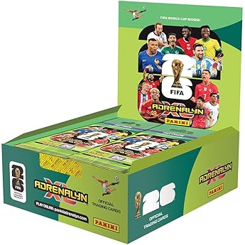 Panini FIFA World Cup 2026 Adrenalyn XL Trading Cards (Fatpack Box)