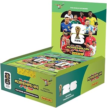 Panini FIFA World Cup 2026 Adrenalyn XL Trading Cards (Fatpack Box)