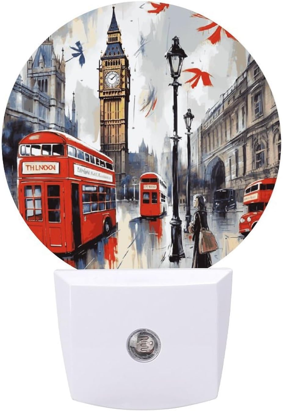 London Plug-in LED Nightlight Wall Night Light