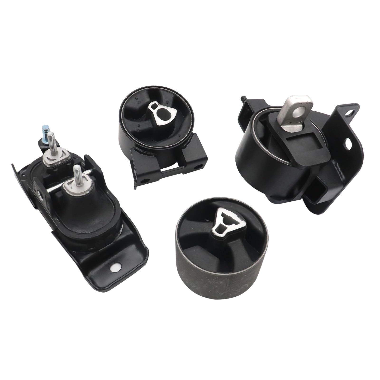 4x Motorlager Kompatibel mit Dodge Grand Caravan Kompatibel mit Chrysler Grand Voyager V RT 2.8 CRD 2008-2015 4880496AC 4880387AA 4880603AA Motorhalterungssatz Getriebelager