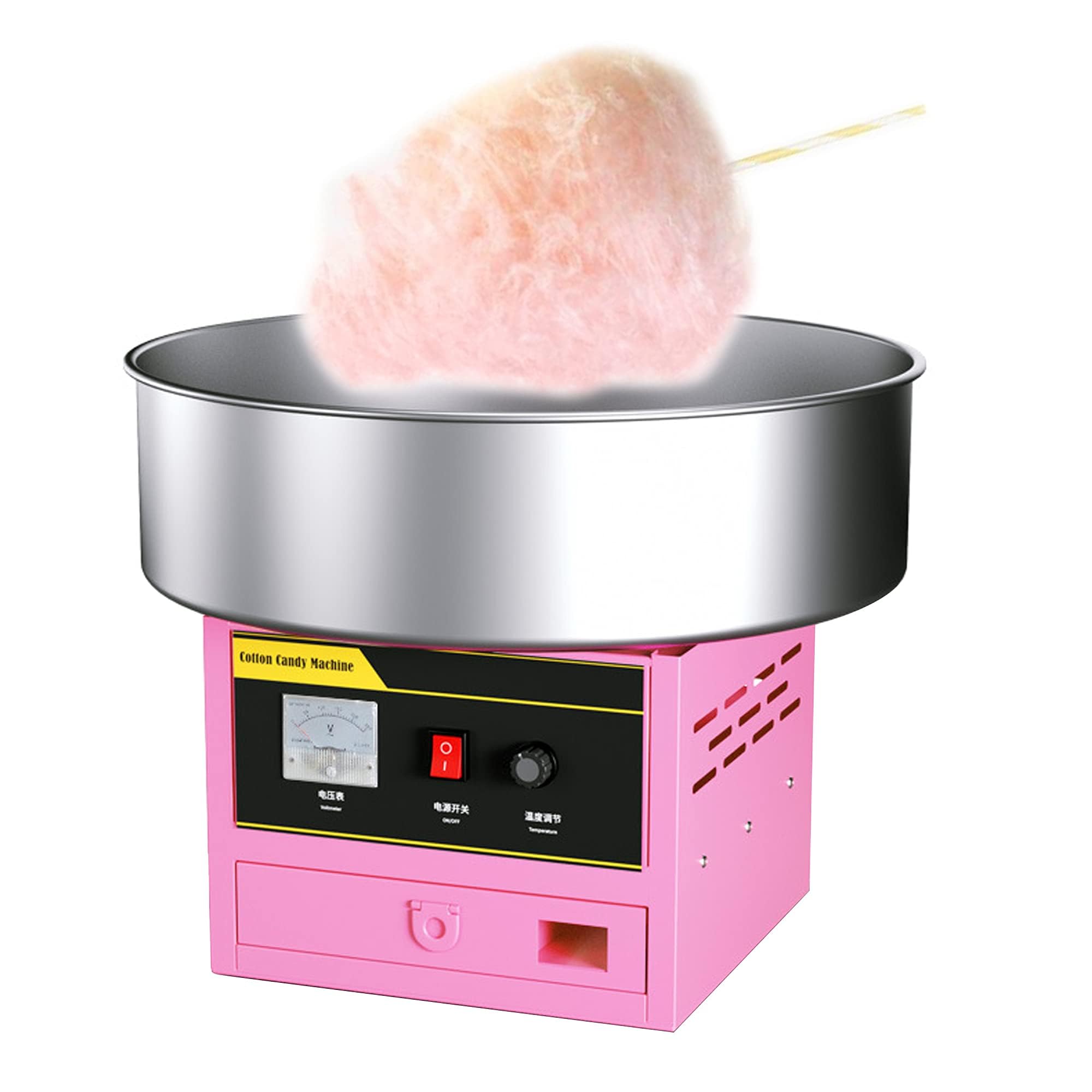 Machine À Barbe À Papa - Appareil Électrique Professionnel Haute Puissance pour Fêtes, Événements Et Usage Commercial