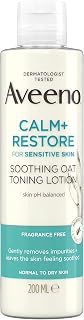 Aveeno Face Calm + Restore Soothing Oat Toning Lotion 200ml Fragrance Free