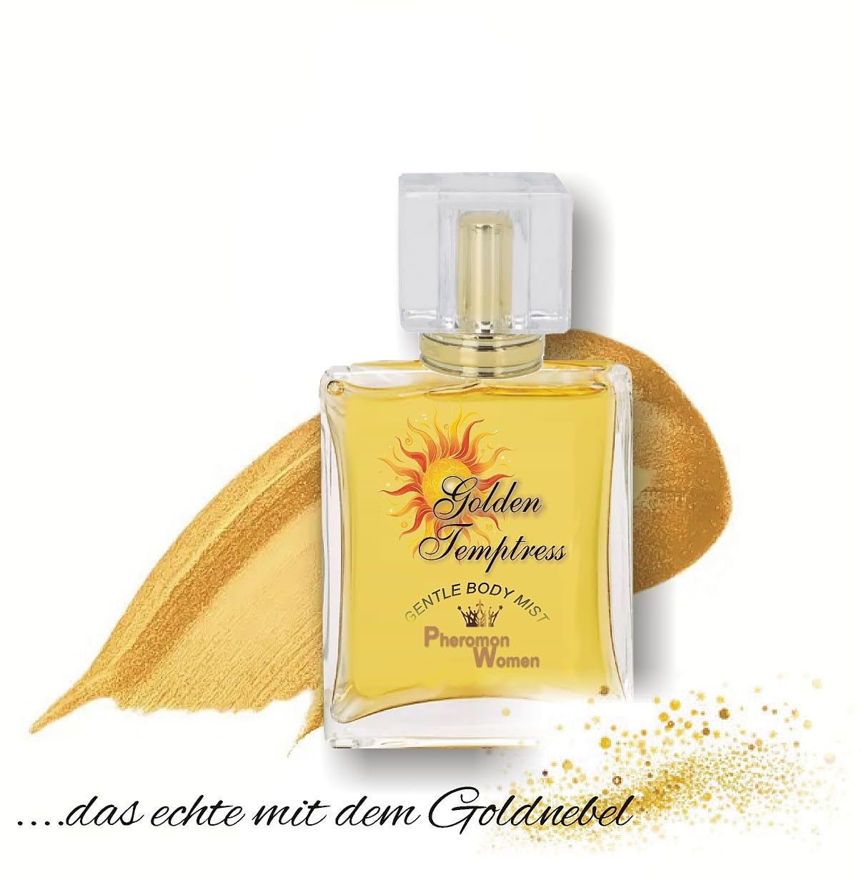 Perfume de feromonas para mujer sexi – Golden Temptress – Gentle Body