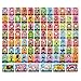 90pcs Mini NFC Cartes pour ACNH Animal Crossing New Horizons Amiibo Cards Compatible avec Switch/Switch Lite/Wii U/New 3DS