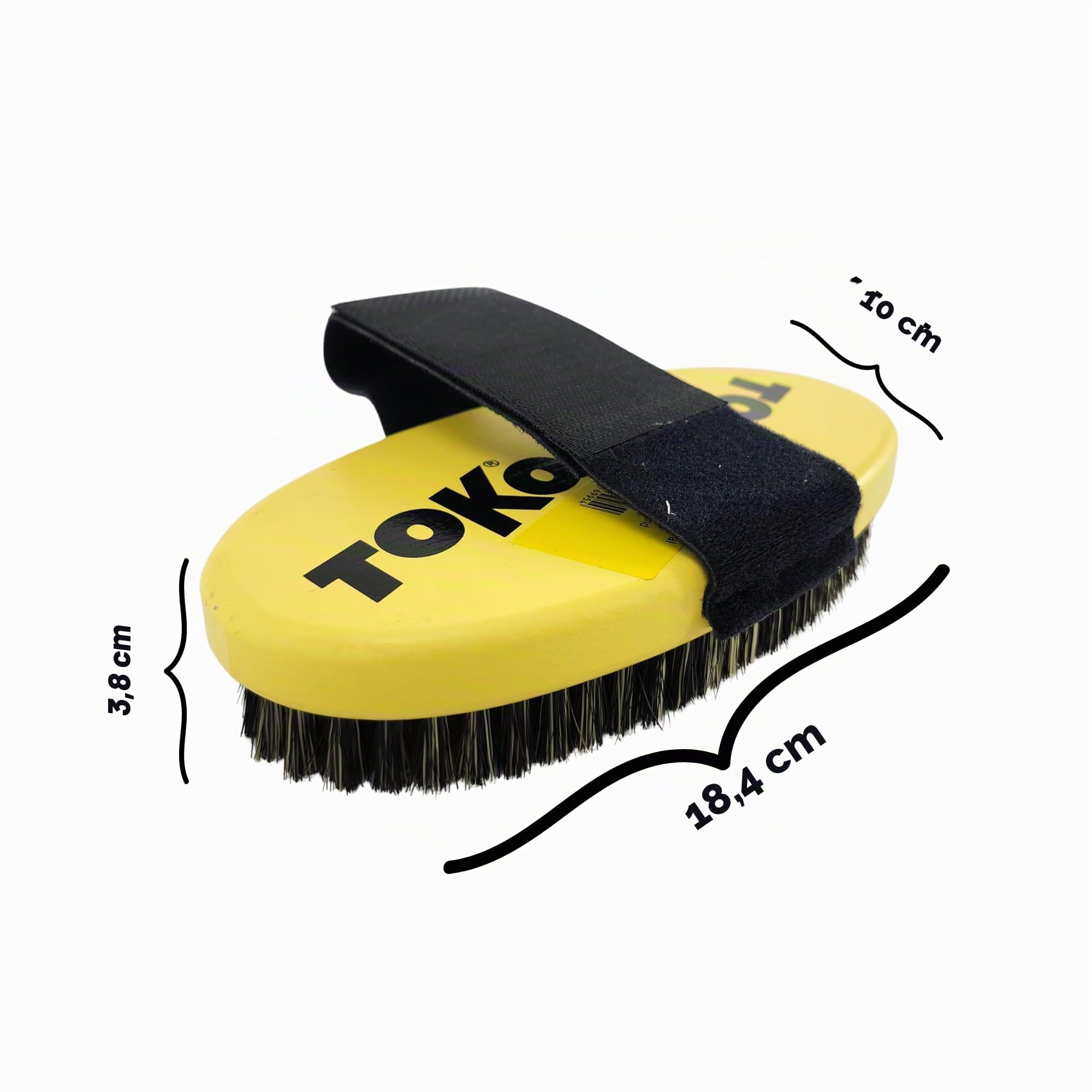 TOKO Base Brush oval Copper, Kupferbürste