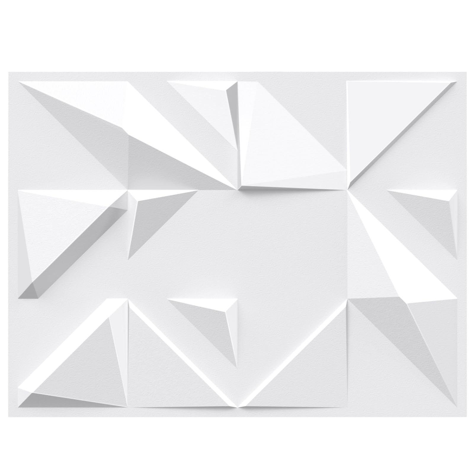24 Pack 3D Wall Panels, 15.7" x 11.8" PVC Waterproof Wall Panel Geometric Textured Interior Decor Wall Tiles for Living Room Bedroom Hotel Office, Coving 31 Sq.Ft (Adhesive not Included)