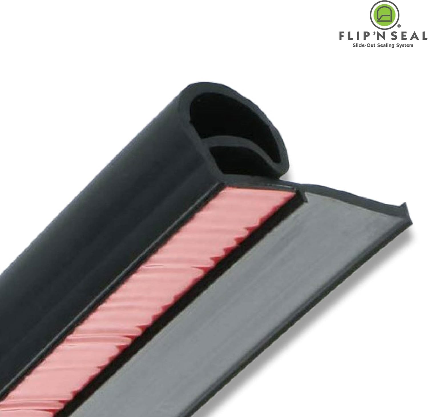 Flip 'N Seal® 4002898 RV Slide-Out Seal .91" Bulb x 2.5" Wipe (40 feet)