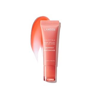 LANEIGE Lip Glowy Balm Sheer Tinted Lip Moisturizer with Shea Butter, for Hydrating Shine & Soft Lips