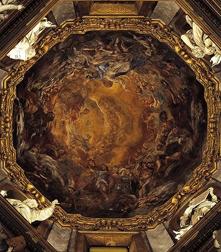 Tableau Assomption de la Vierge Carlo Cignani impression d'art sur toile 60x90cm