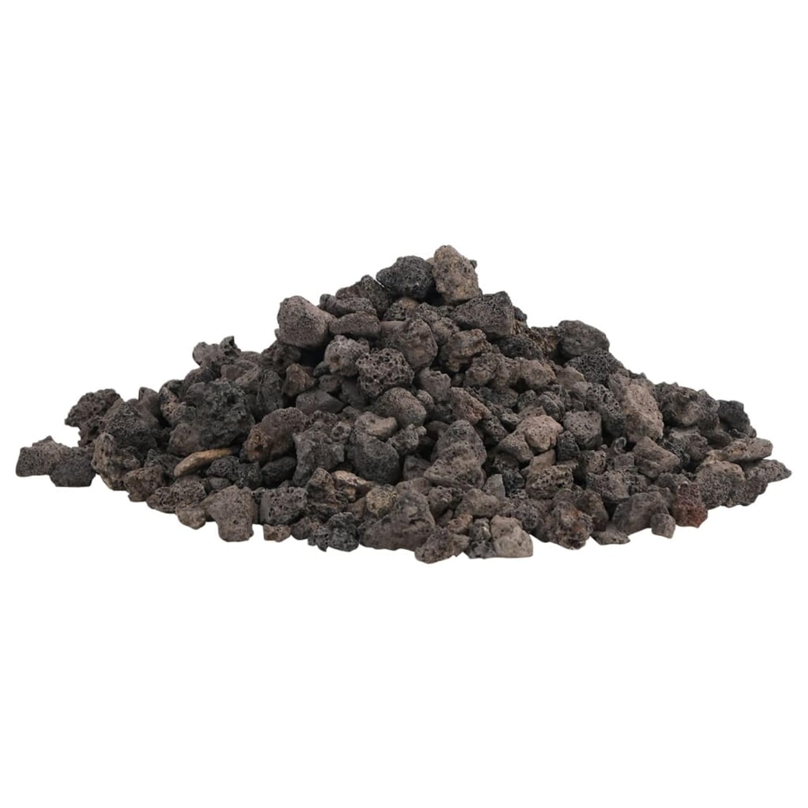 Vulkanstein 1-2 cm für Aquarium & Garten - Natürliche Dekoration & Biologischer Filter - Schwarz Model3217181