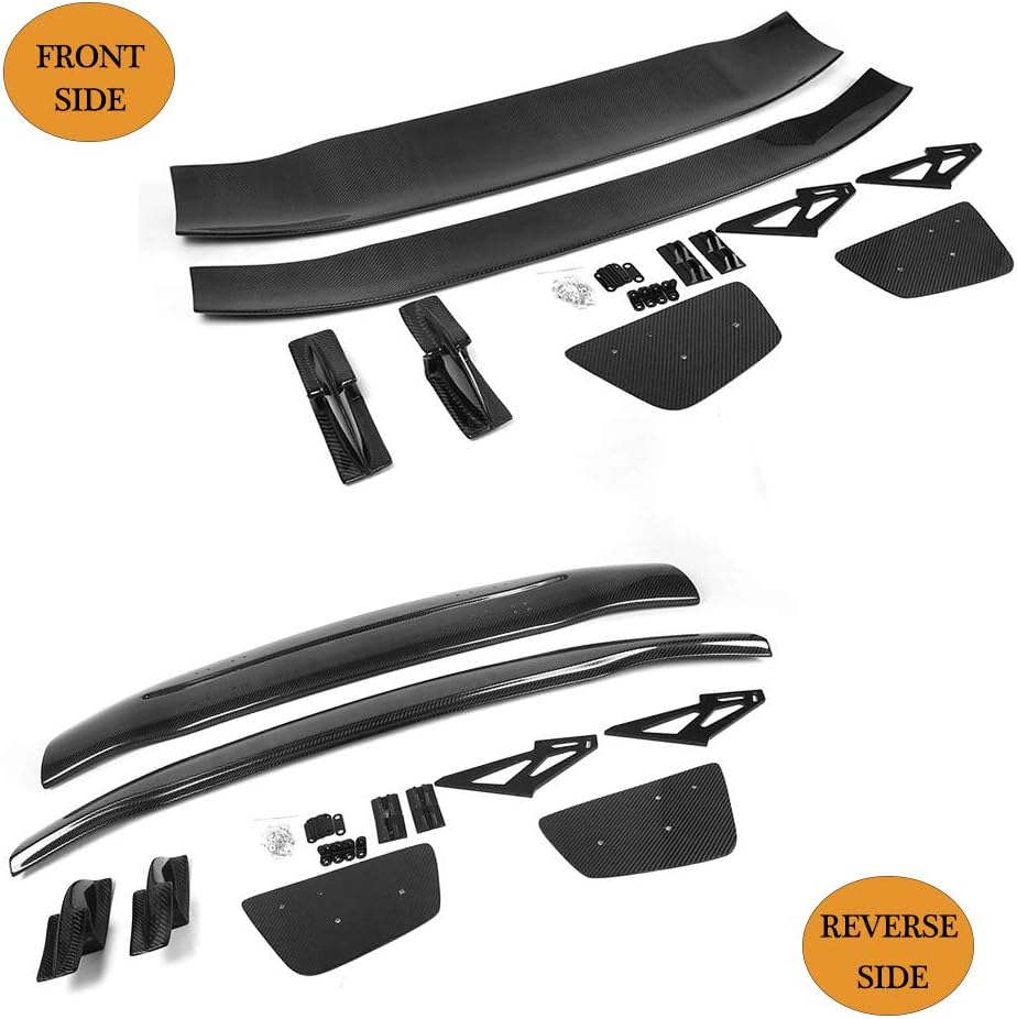 For Audi BMW E90 F30 F80 M3 Benz Jaguar All Sedan Cars Customized Universal Carbon Fiber Rear Spoiler Trunk Wing