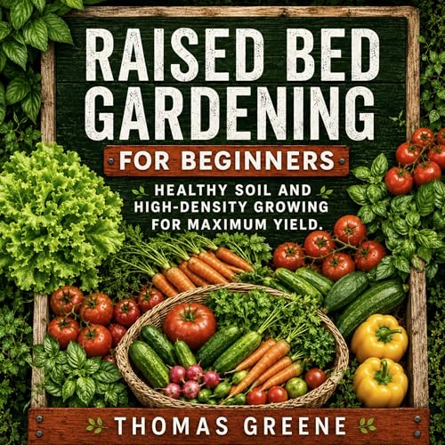 『Raised Bed Gardening for Beginners』のカバーアート