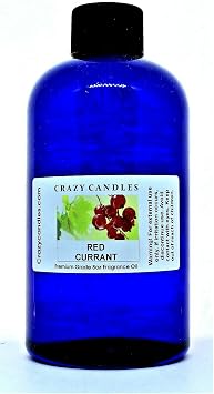 8oz Red Currant Bottle 8 Fl Oz Each 237ml Premium Grade Scented Fragrance Oil by Crazy Candles
