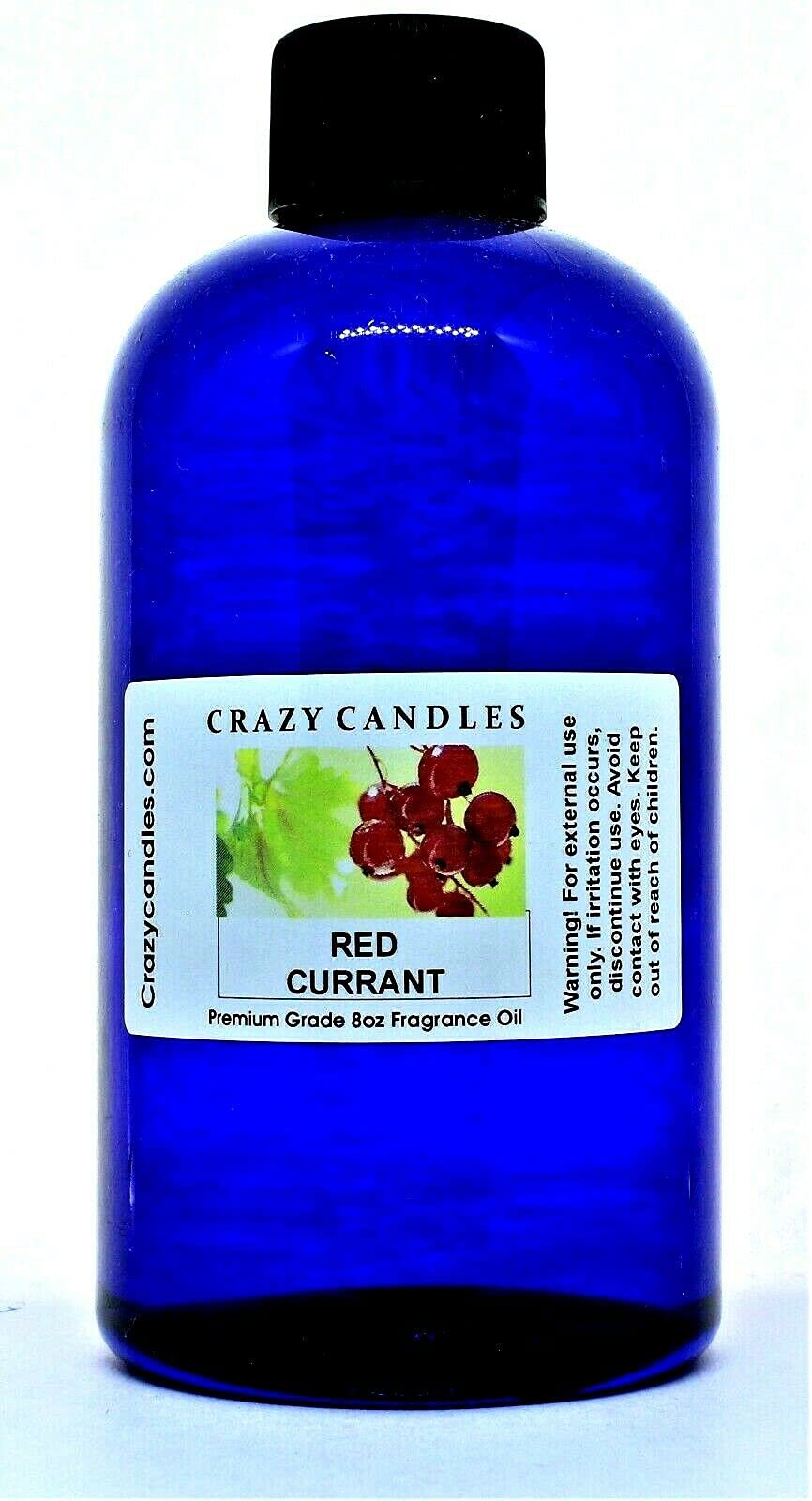 8oz Red Currant Bottle 8 Fl Oz Each (237ml) Premium Grade Scented Fragrance Oil by Crazy Candles