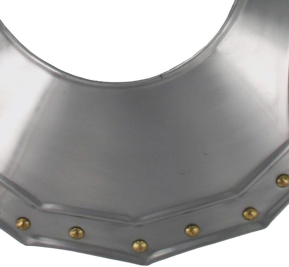 NauticalMart Armor Gorget Neck Plate 18 Gauge Steel