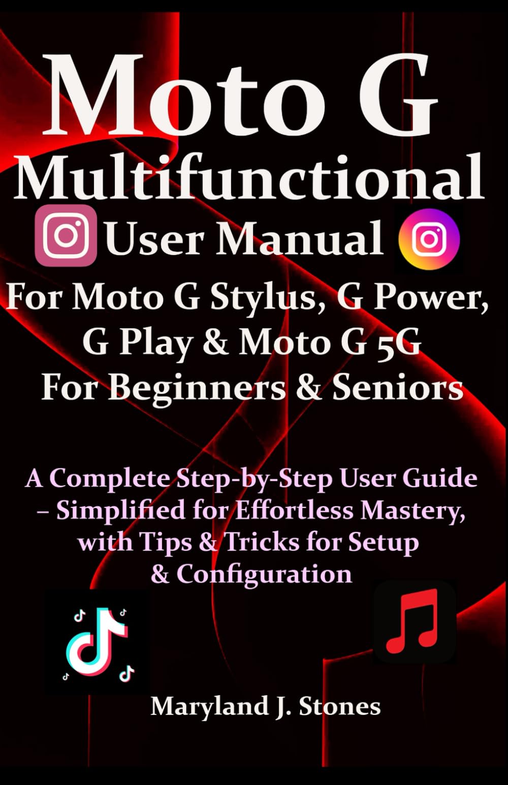 Back cover of the Moto G user manual showing ISBN barcode