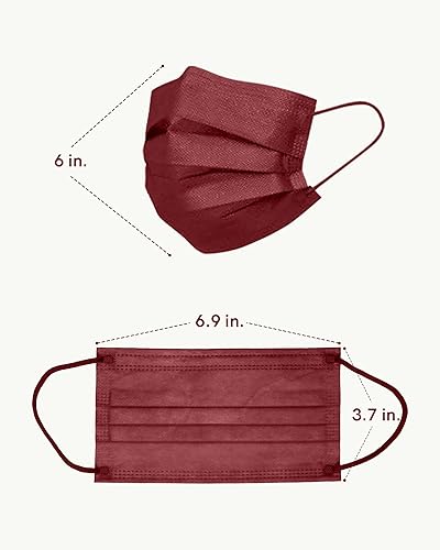 Miniatura 7 de FriCARE Mascarillas desechables para adultos, 4 capas ASTM nivel 3, elegibles para FSA HSA, protección contra alergias, envueltas individualmente,