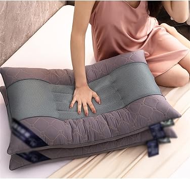 Cassia Pillow Protects Cervical Spine Help Sleeping Pillow Core Shaped Latex Pillow No Collapse Deformation Bedding