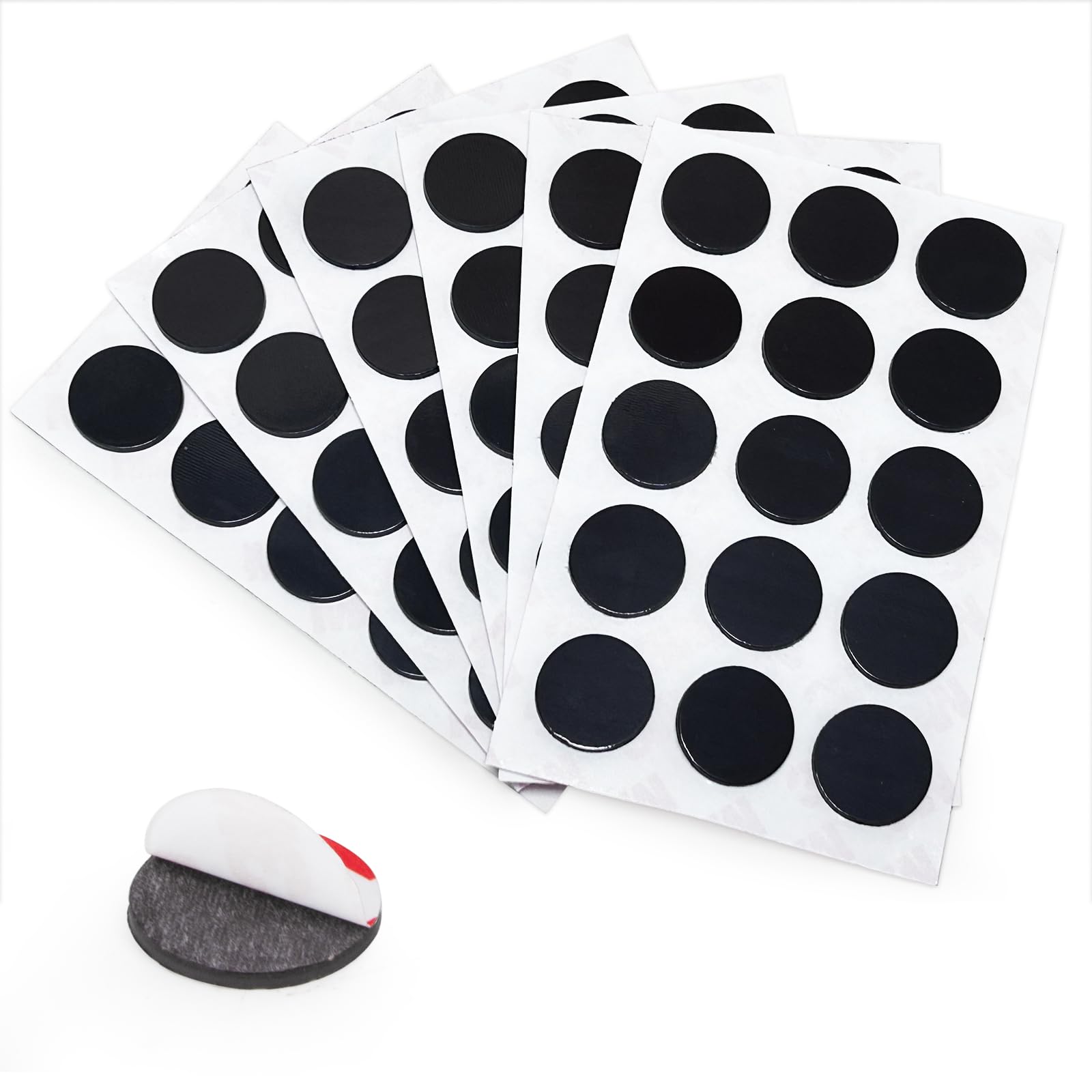 Towjug Round Magnets with Adhesive Backing, 240 Fridge Circle Magnetic Tape — Amazon image 9
