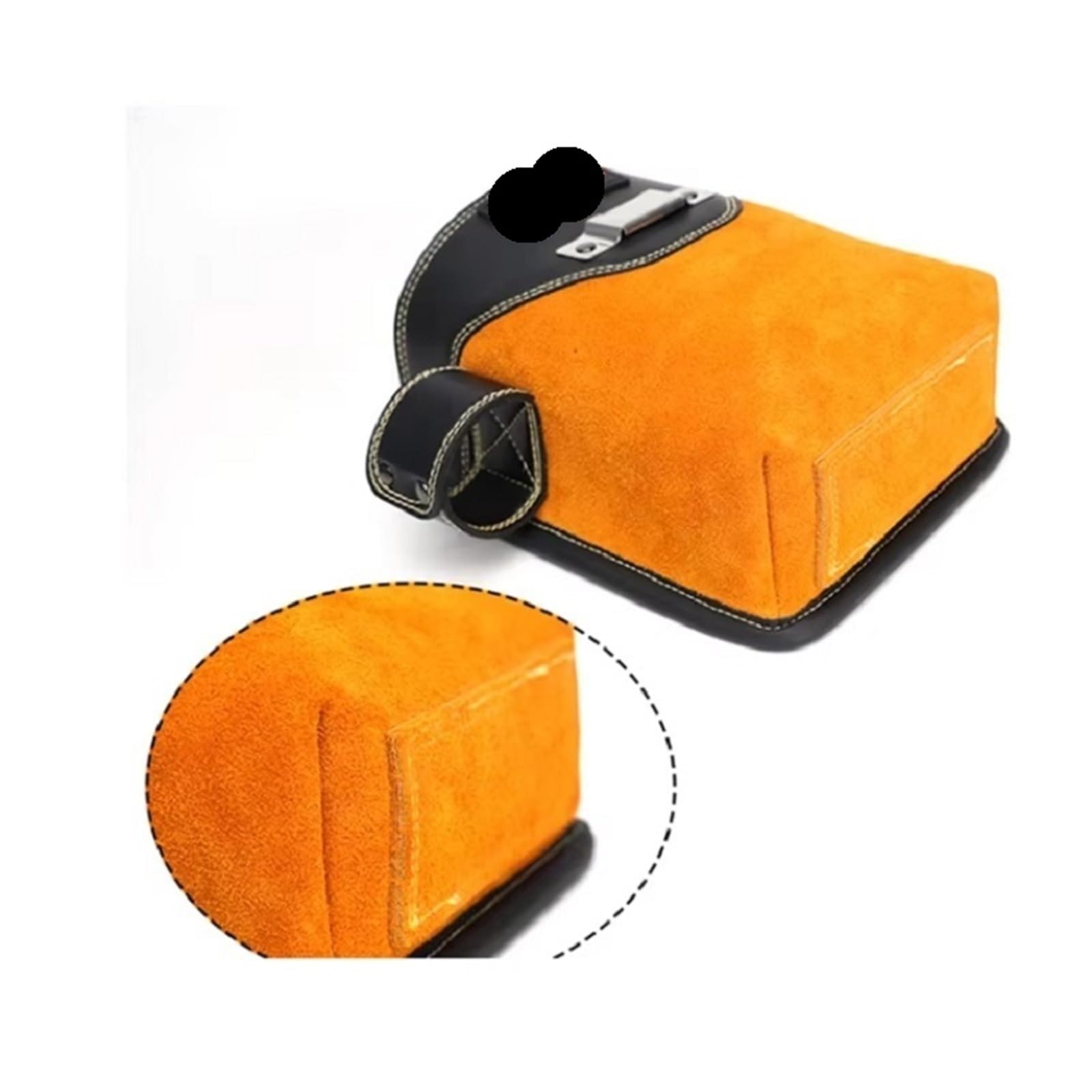 Funda Taladro Cinturón de Herramientas Cuero Vaca, Funda for Taladro, Bolsa Cintura, cinturón eléctrico Duradero, Organizador for doméstico, Destornillador