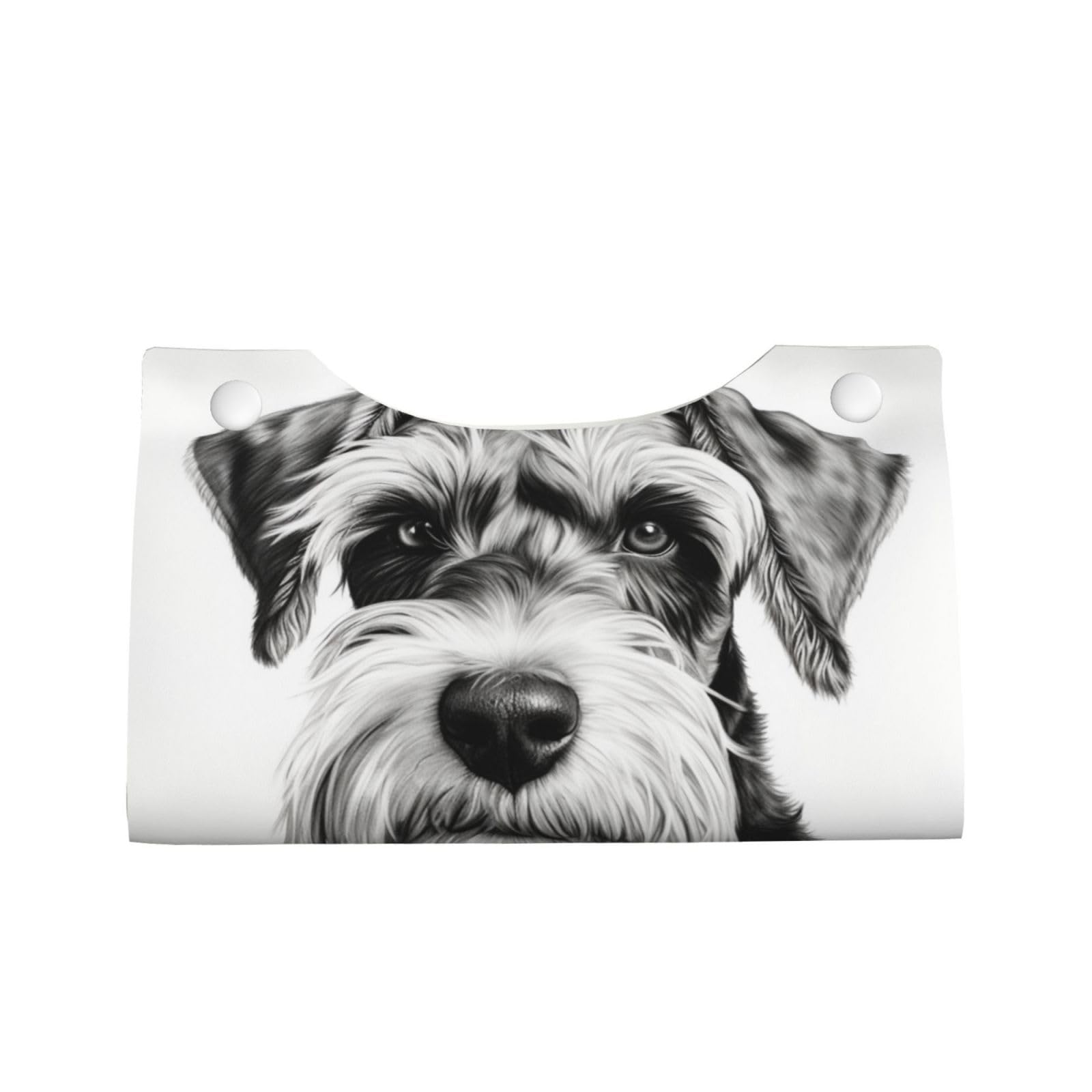 Amazon｜ティッシュケース シュナウザー 犬 ティッシュボックス