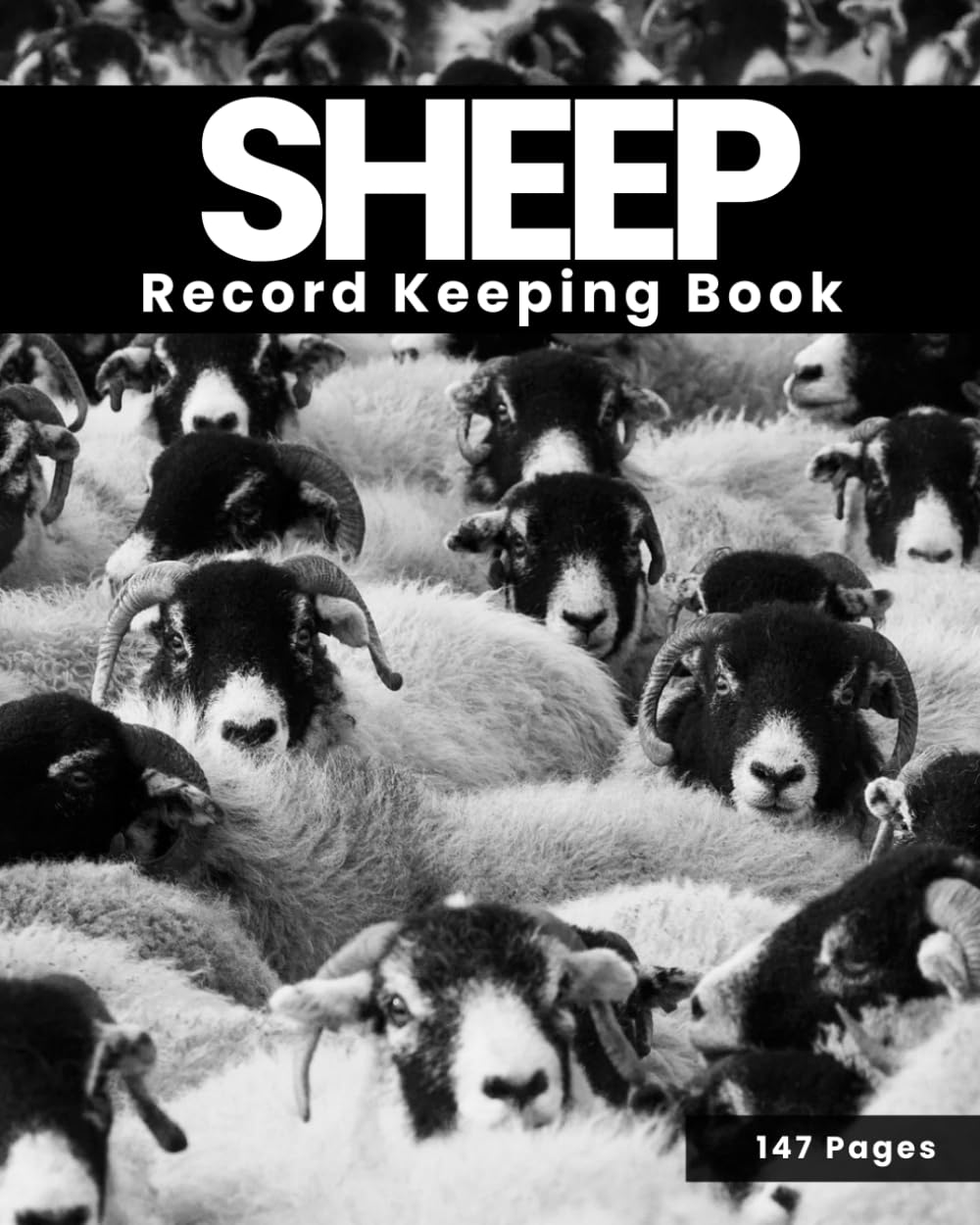 Sheep Record Keeping Book: Farm Cattle Flock Lambing | Journal Handbook Planning Spreadsheet | Farming Essentials | Breeding, Lambing, Health & Death Tracker | 8” x 10”: Volume 2