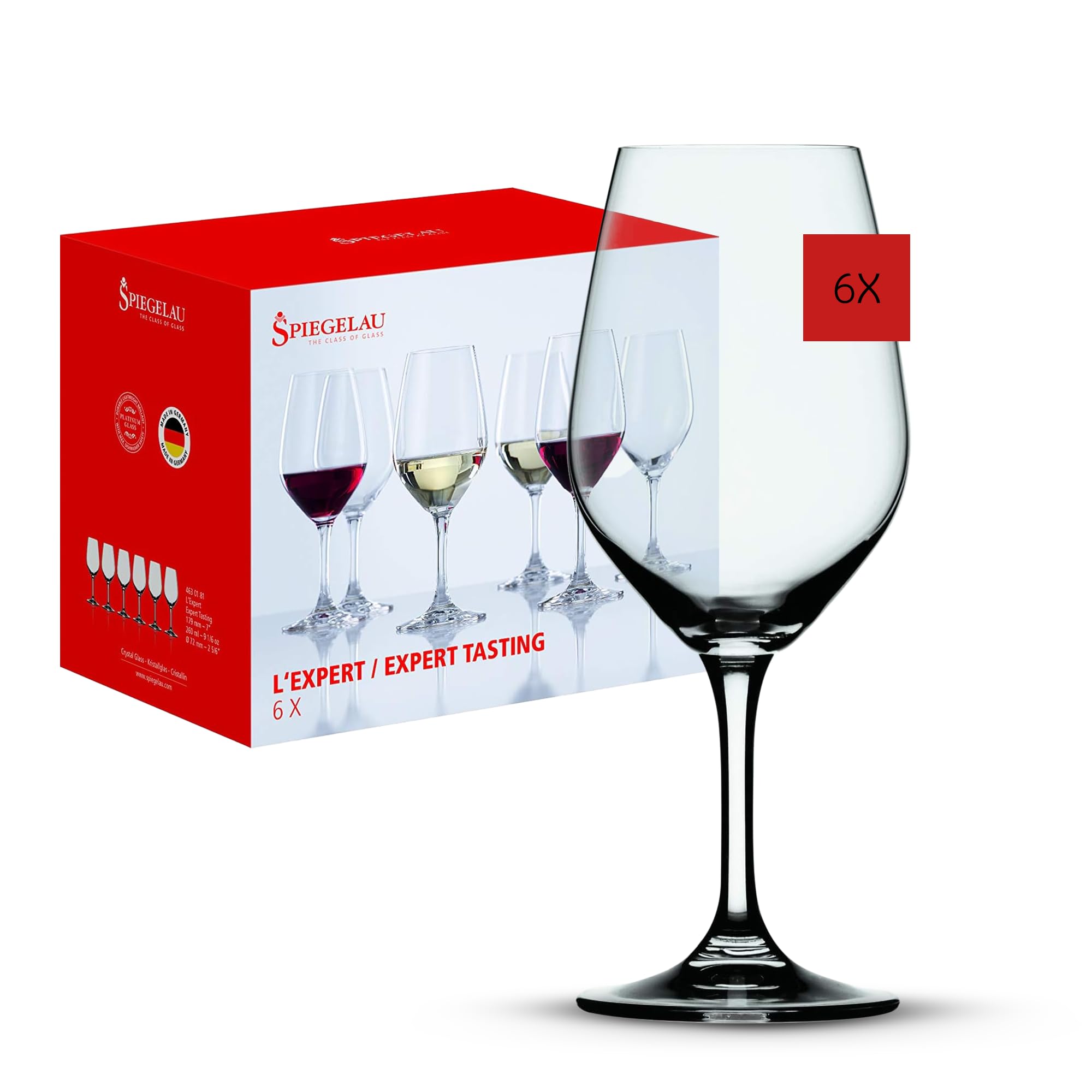 SPIEGELAU Coffret de 6 verres Expert