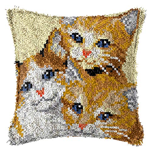 Kit de couture crochet à loquet BOXIFA pour apprendre la broderie facile