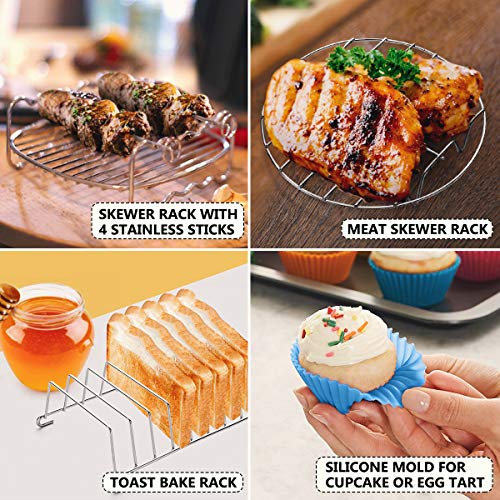 (50 OFF Coupon) Air Fryer Accessories 18 Piece Set 15.00