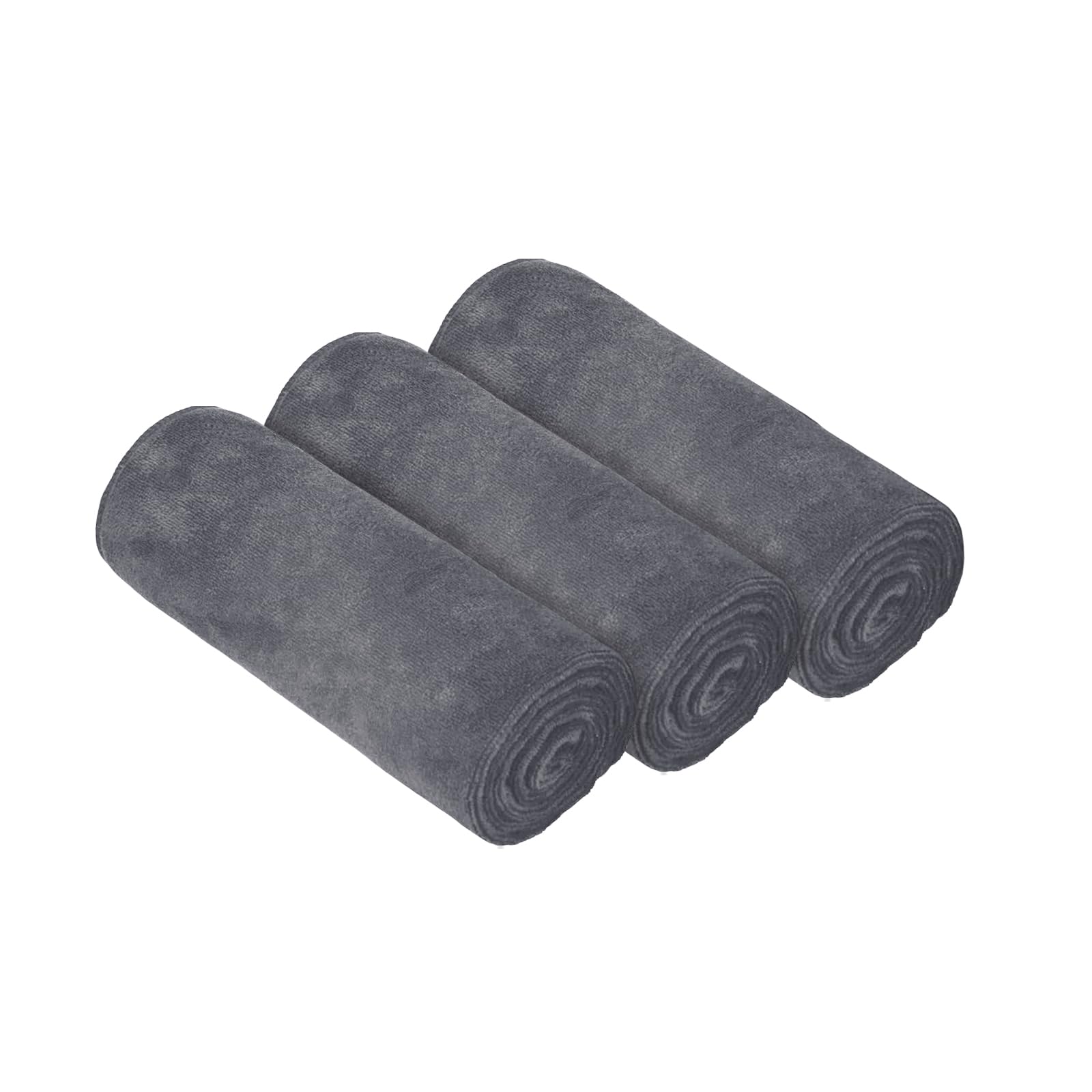 HAGOT 3 Pack Asciugamano Sportivo in Microfibra, Super Assorbente e Traspirante, Leggero, ad Asciugatura Rapida, per Yoga, Campeggio, Palestra, Fitness, 75 cm x 35 cm