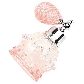 MAXBELL Women Girls Ladies 100ml Empty Refillable Spray Perfume Bottle Container Travel Gift Pink