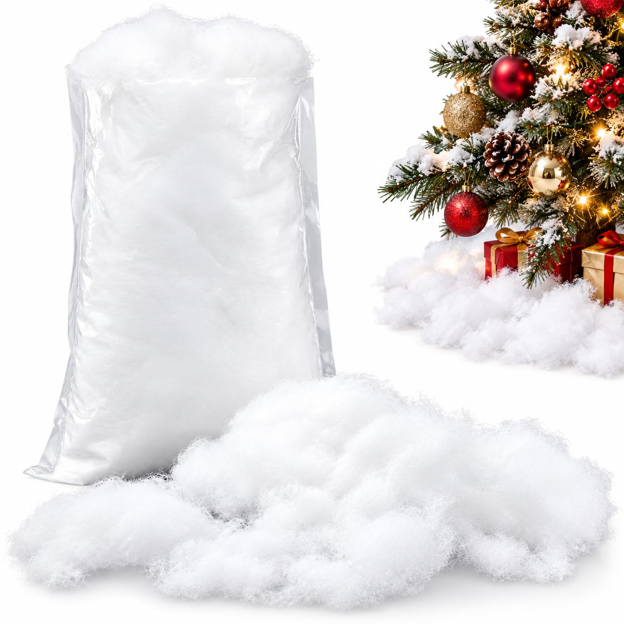 Christmas Fake Snow Decoration, Christmas Artificial Snow, Snow Blankets