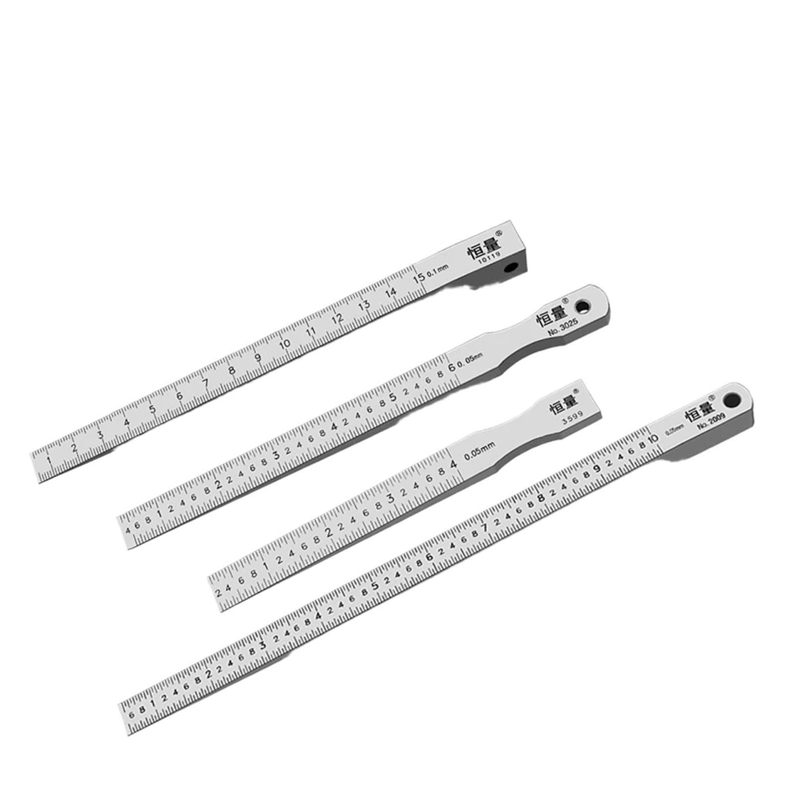 Calibro di pendenza in acciaio inossidabile ad alta durezza da 0,2-4,4-6,5-10 1-15 mm Rilevamento della distanza planarità tra cunei misura(0.5-10mm)