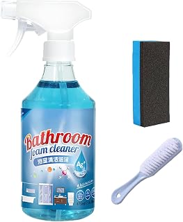 Multifunction Bathroom Cleaner, Bathroom Foam Cleaner, Bathroom Cleaner Spray, 2023 New All Purpose Cleaner, Foaming Bathroom Cleaner, for Glasses, Mirrors, Sinks, and Faucets (1PCS)