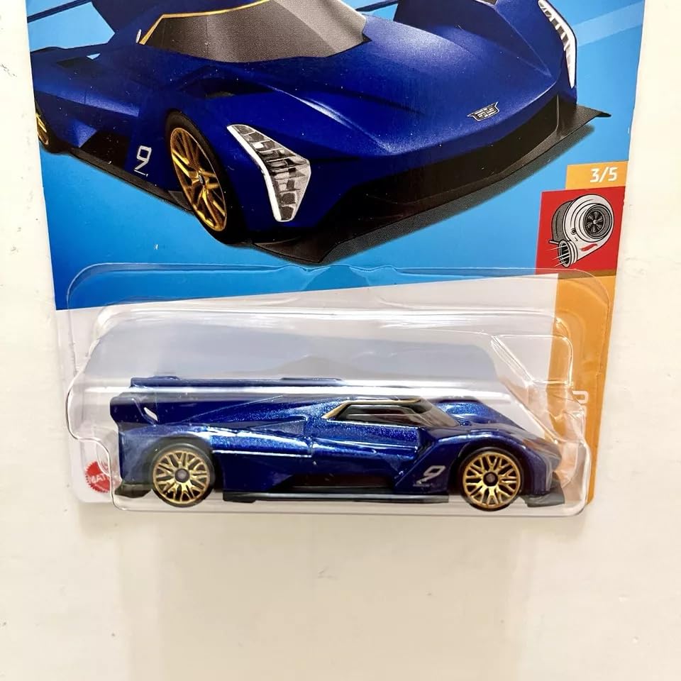 Image of Hot Wheels 2024 Cadillac Project GTP Hypercar Ages 3 and Up (Blue)
