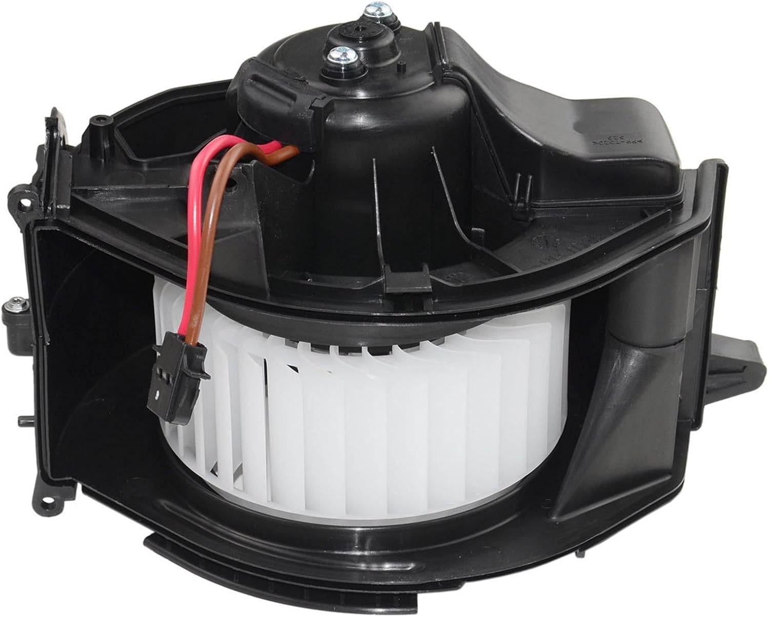 HVAC Heater Blower Motor and Resistor Assembly Compatible with Mercedes-Benz Vehicles - C220, C230, C280, C36 AMG, C43 AMG, SLK230, SLK32 AMG, SLK320, CLK320, CLK430, CLK55 AMG - Front Side