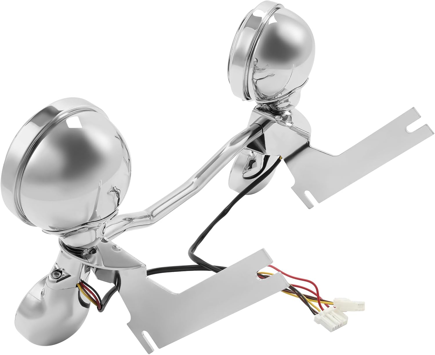 Green-L Passing Driving Spot Fog Light Lamp Turn Signals Fit for Harley Touring Road King Electra Glide 1994-2013 (w/Chrome Bar)