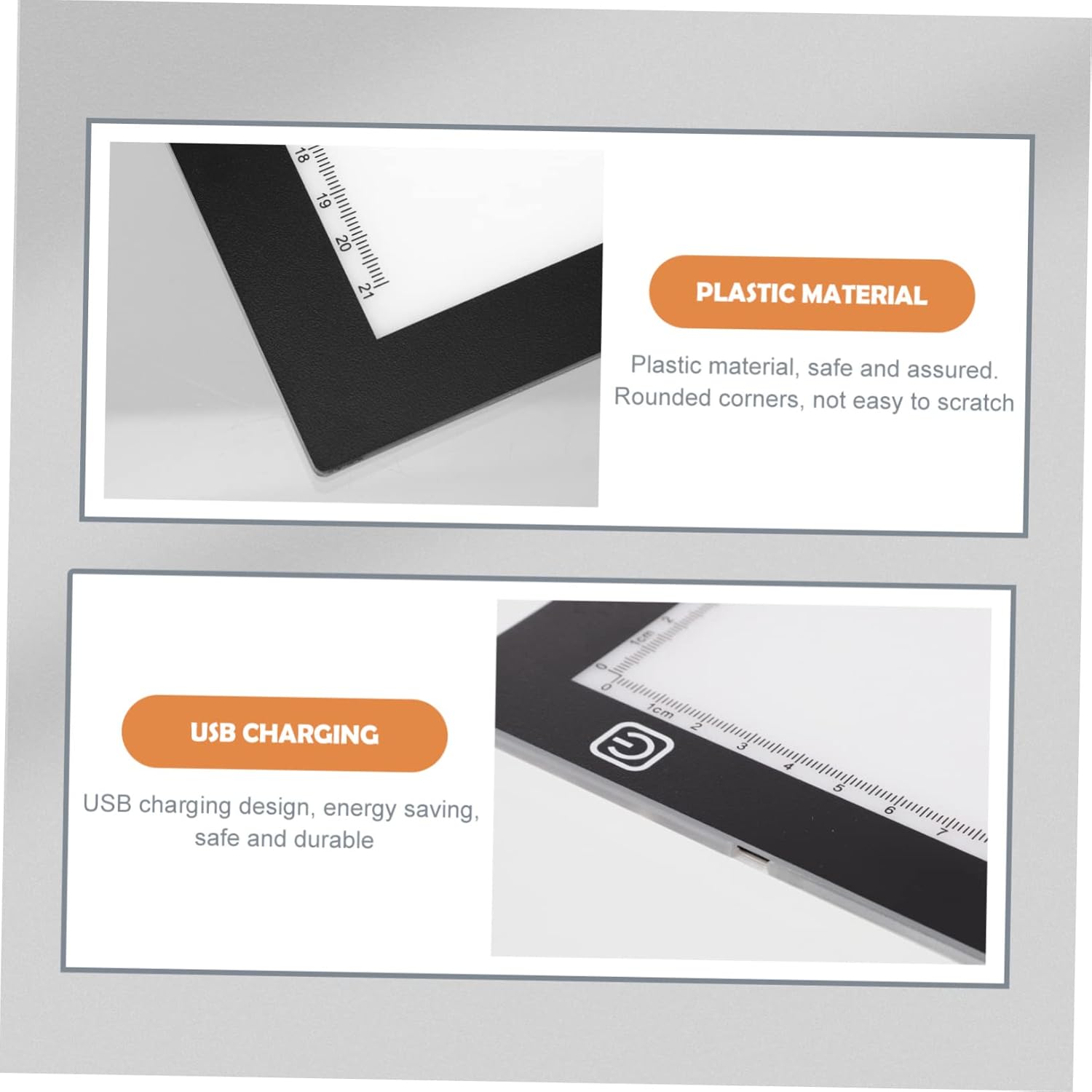 CORHAD Led Drawing Board Light Panel Tracing Light Box for Animation Comics Craft Projects Design Photograph Film