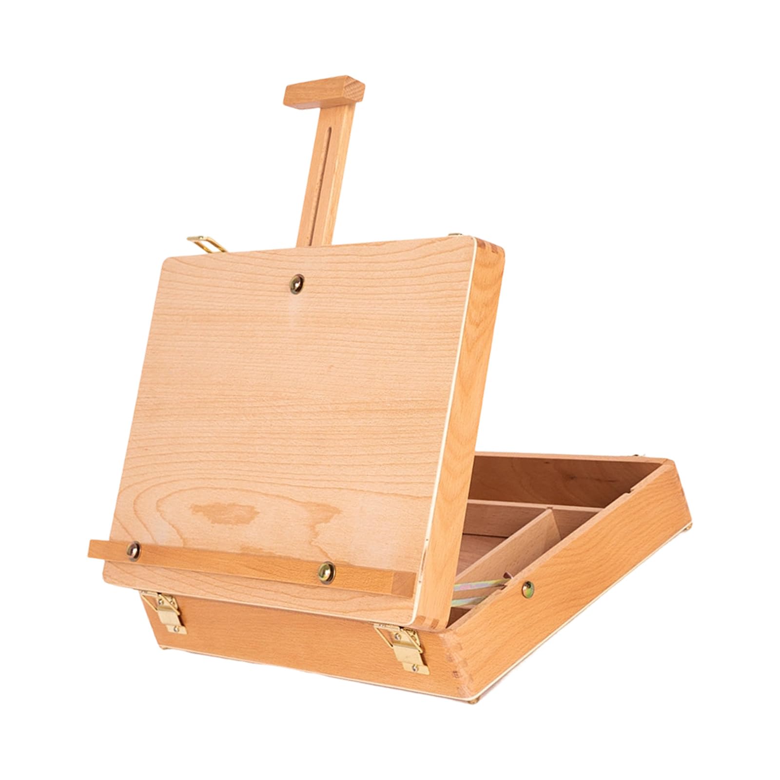 Caballete plegable de madera para arte, altura ajustable, para artistas, estudiantes, pintura