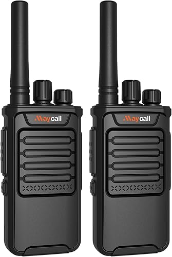 Miniatura 18 de MC-528 Paquete de 4 Walkie Talkies para Adultos, Radio de Dos Vías con Auricular, Radio de 2 Vías de Largo Alcance Batería de 1200mAh Recargable