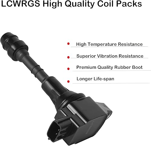 Miniatura 2 de Juego de 8 bobinas de encendido para 5.6 V8 Nissan Titan Armada Infiniti QX56 2007 2008 2009 2010 2011 2012 2013 2014 2015 Paquetes de bobinas OEM #