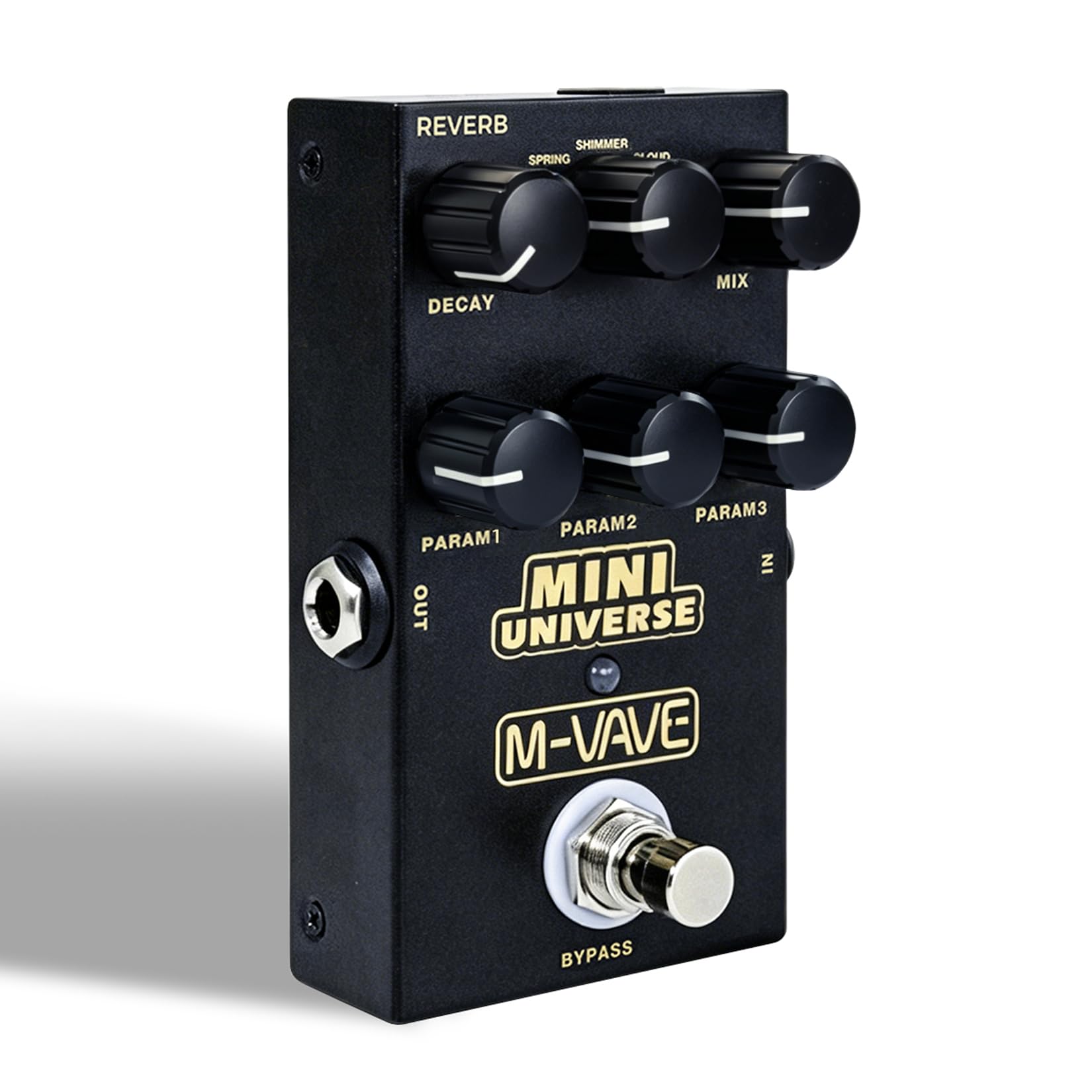 Amazon | M-VAVE Mini Universe Pro ギター リバーブペダル 9つの