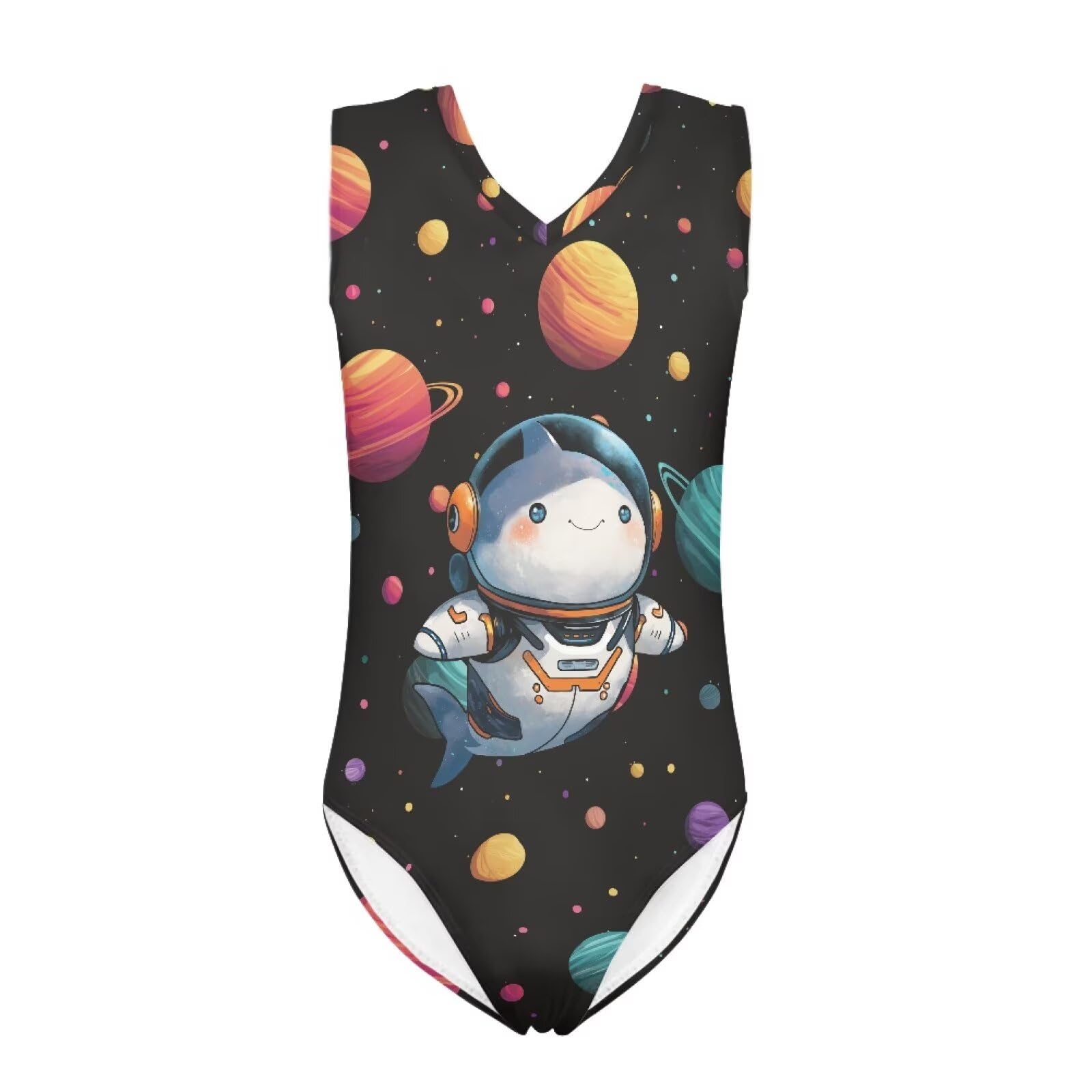 Bulopur Girls' One-Piece Swimwear Age 3-14 Years Teens Little Kids Polyester Swimsuits Sleeveless Bathing Suit