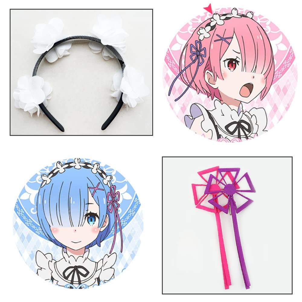 Puppenkleidung für 81,3 - 40 Zoll Puppen 80 ~ 100 cm Puppenkleidung Dienstmädchenkleidung Rem Cosplay Set 80 ~ 100 cm Lebensgröße Puppenkleidung Büste 50 cm Puppen-Outfits