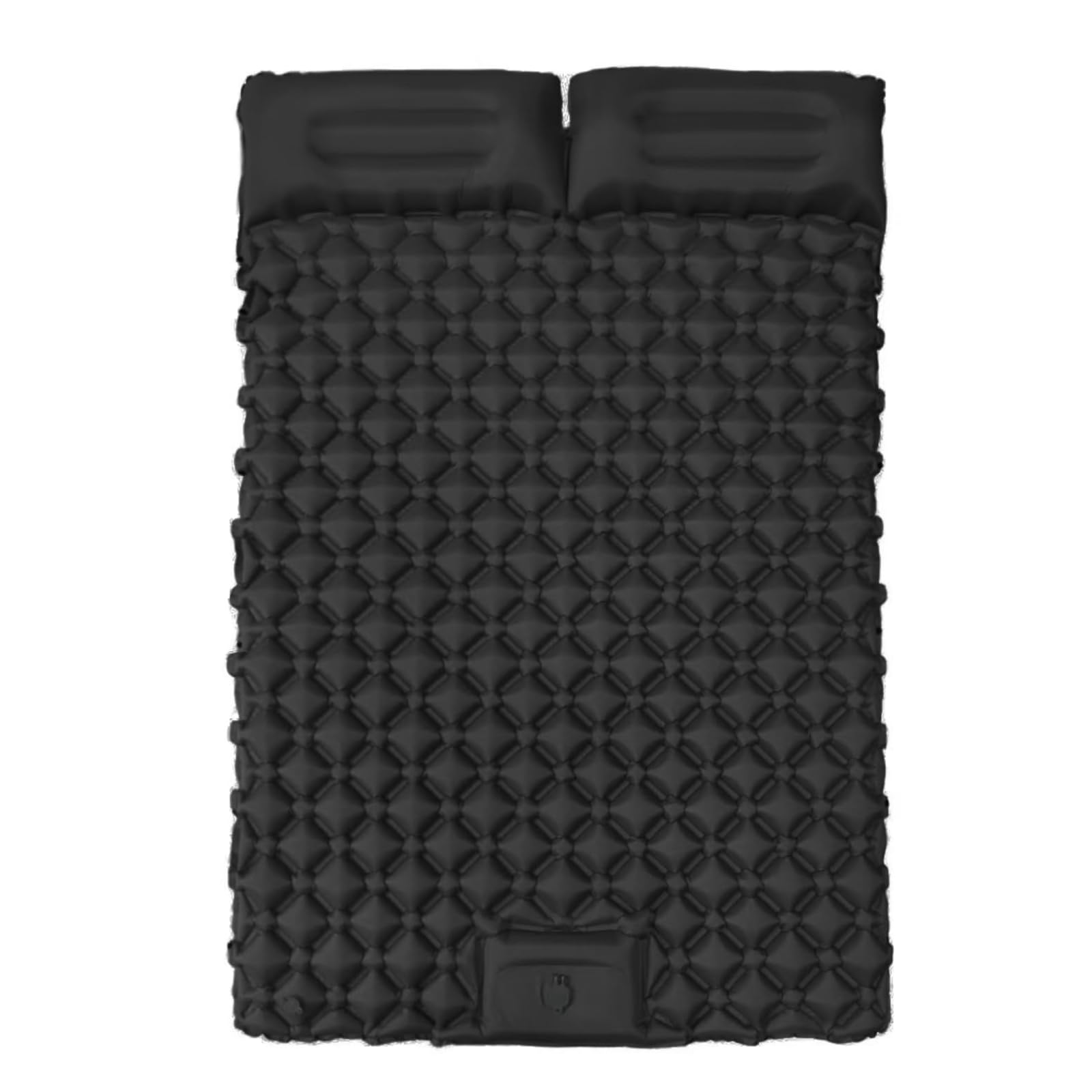 Double Inflatable Camping Sleeping Pad with Pillow | Connectable Design, Self-Inflating Air Mattress for Better Sleep, Leak-Proof, Ultralight & Compact for Backpacking, Hiking & Tent