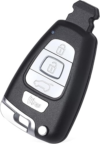 Llave remota de entrada sin llave inteligente para Hyundai Veracruz 2007 2008 2009 2010 2011 2012 (FCC ID:SY5SVISMKFNA04 P/N: 95440-3J600) 3+1