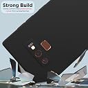 Pikkme Samsung Galaxy Note 9 Back Cover Soft Matte Liquid Silicone TPU | Camera Protection | Shockproof Slim Back Case for Samsung Galaxy Note 9 (Black) gallery image