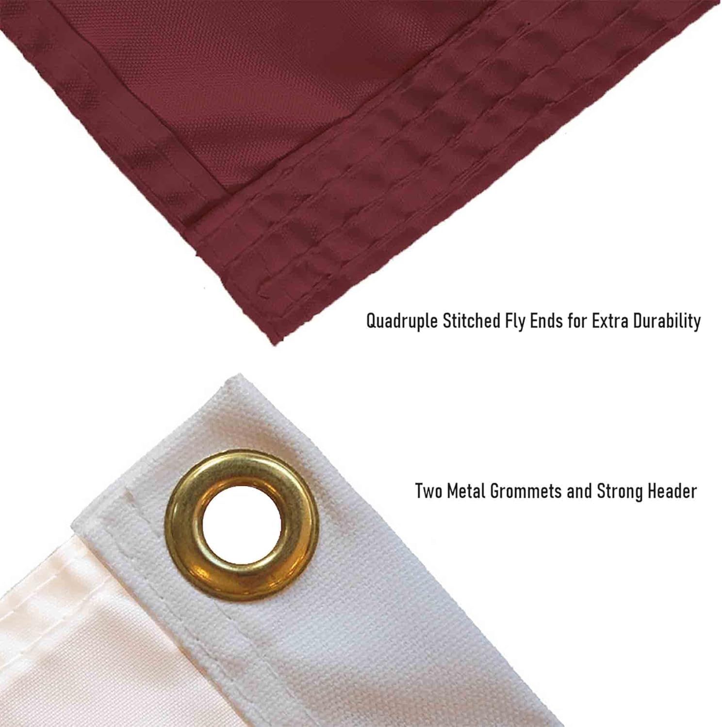 Texas State Bobcats Block Letters Flag