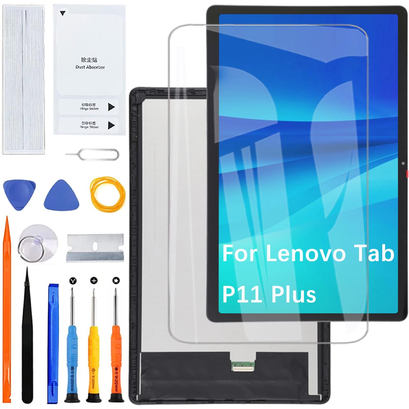 Écran LCD de rechange pour Lenovo Tab P11 Plus ZA940124SE