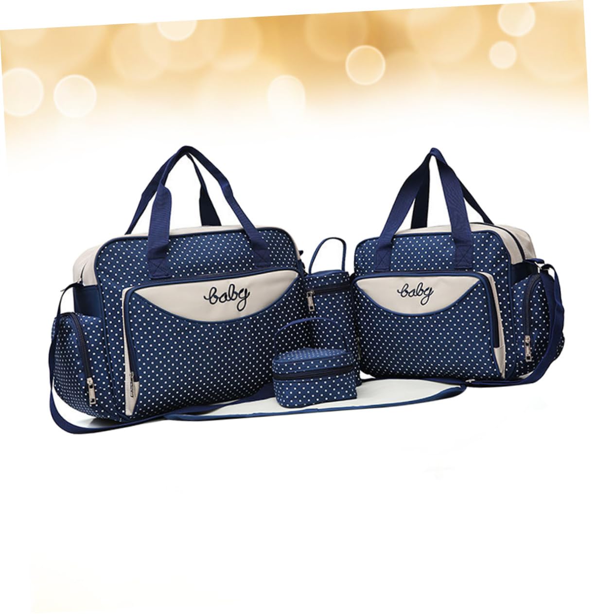 VALICLUD 1 Satz 5St Handtaschen für Mama Umstandswickeltaschen Wickelstation umhängebeutel schulterbeutel die Einkaufstasche Reisetasche Babytasche für Frauen Mama Tasche Multifunktion